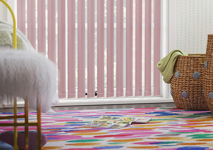 Roma, Rose Tint - Vertical Blind - Image 5